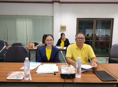 กบส.ประชุมเพื่อติดตามแผนและขับเคลื่อนมาตรฐานจริยธรรมและธรรมาภิบาลฯ ... พารามิเตอร์รูปภาพ 4